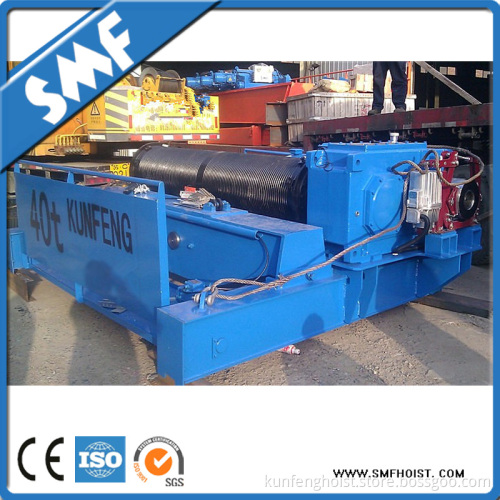 Waste Treatment Plant Material Handling Equipment 1~600ton Electric Open Winch